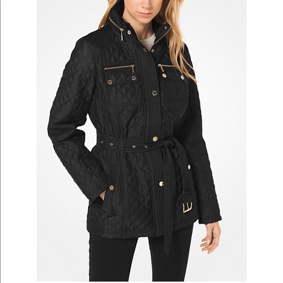 Michael Kors Jackets & Blazers - Michael Kors Black quilted jacket NWT!!